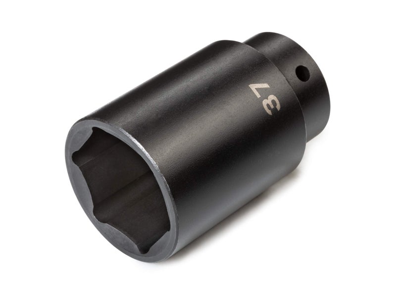 TEKTON 1/2 Inch Drive x 37 mm Deep 6-Point Impact Socket | SID23137 - Image 1